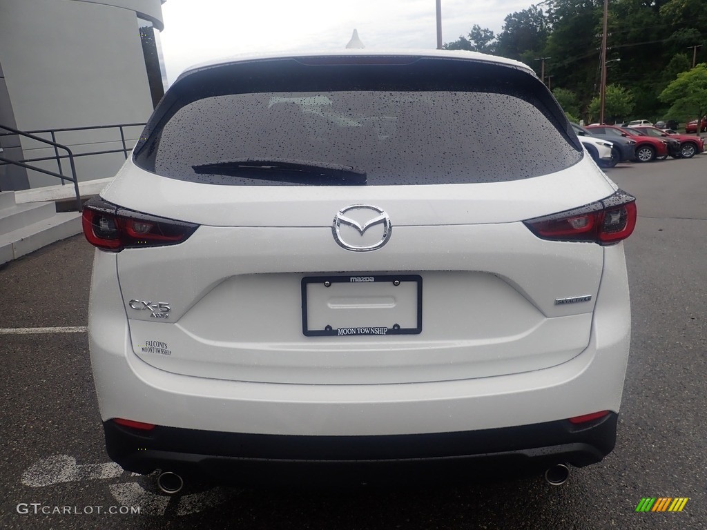 2023 CX-5 S Preferred AWD - Rhodium White Metallic / Black photo #3