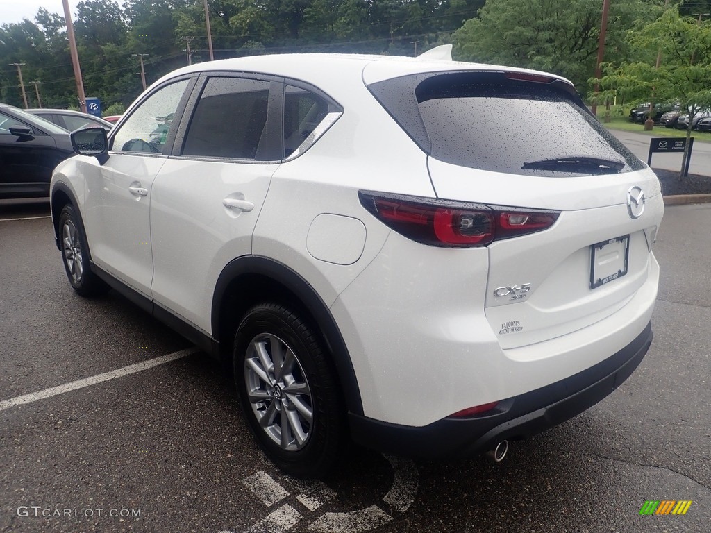 2023 CX-5 S Preferred AWD - Rhodium White Metallic / Black photo #5