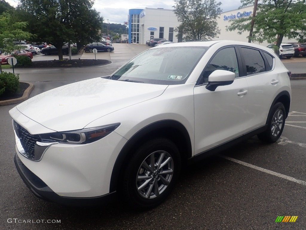 2023 CX-5 S Preferred AWD - Rhodium White Metallic / Black photo #7