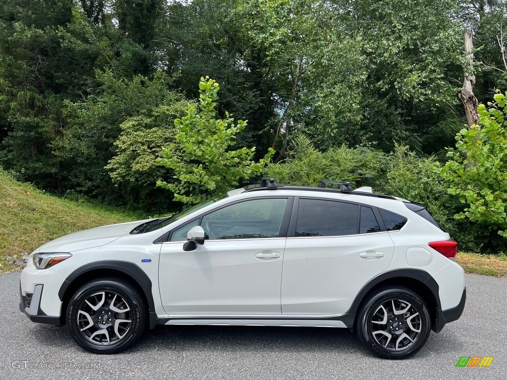 Crystal White Pearl 2021 Subaru Crosstrek Hybrid Exterior Photo #146426013