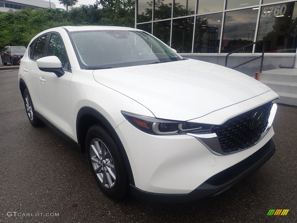 2023 CX-5 S Preferred AWD - Rhodium White Metallic / Black photo #9