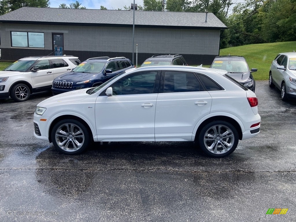 Cortina White 2016 Audi Q3 2.0 TSFI Prestige Exterior Photo #146426773