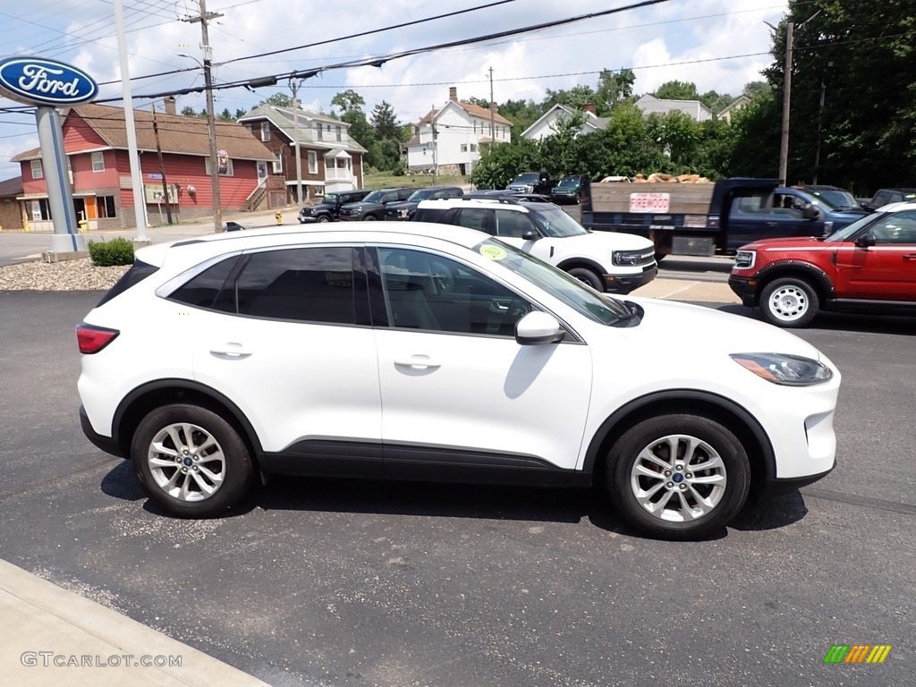 2020 Escape SE 4WD - Oxford White / Dark Earth Gray photo #6