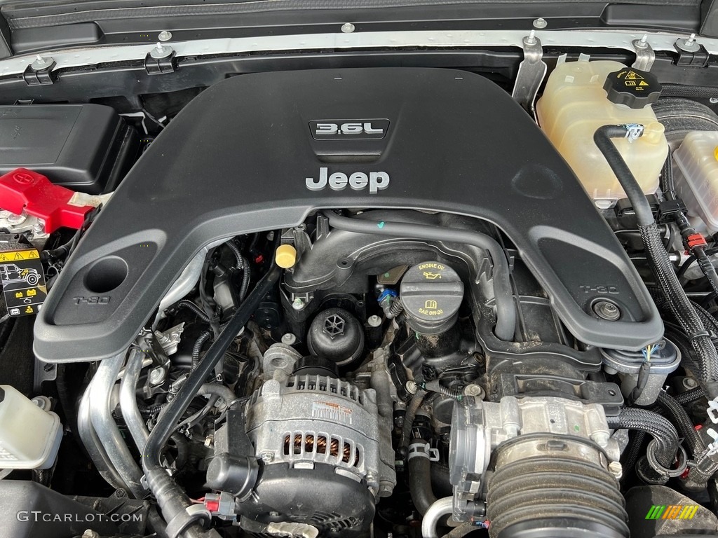 2020 Jeep Wrangler Unlimited Rubicon 4x4 3.6 Liter DOHC 24-Valve VVT V6 Engine Photo #146426999