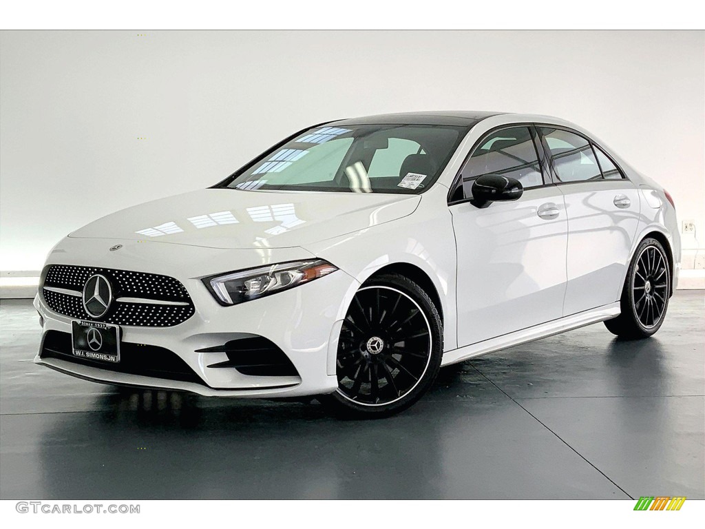 2020 A 220 Sedan - Polar White / Black photo #12