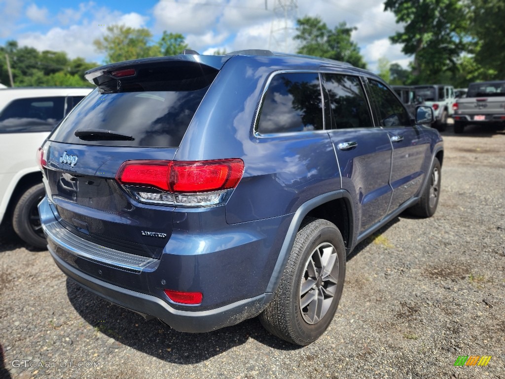 2020 Grand Cherokee Limited 4x4 - Slate Blue Pearl / Black photo #3