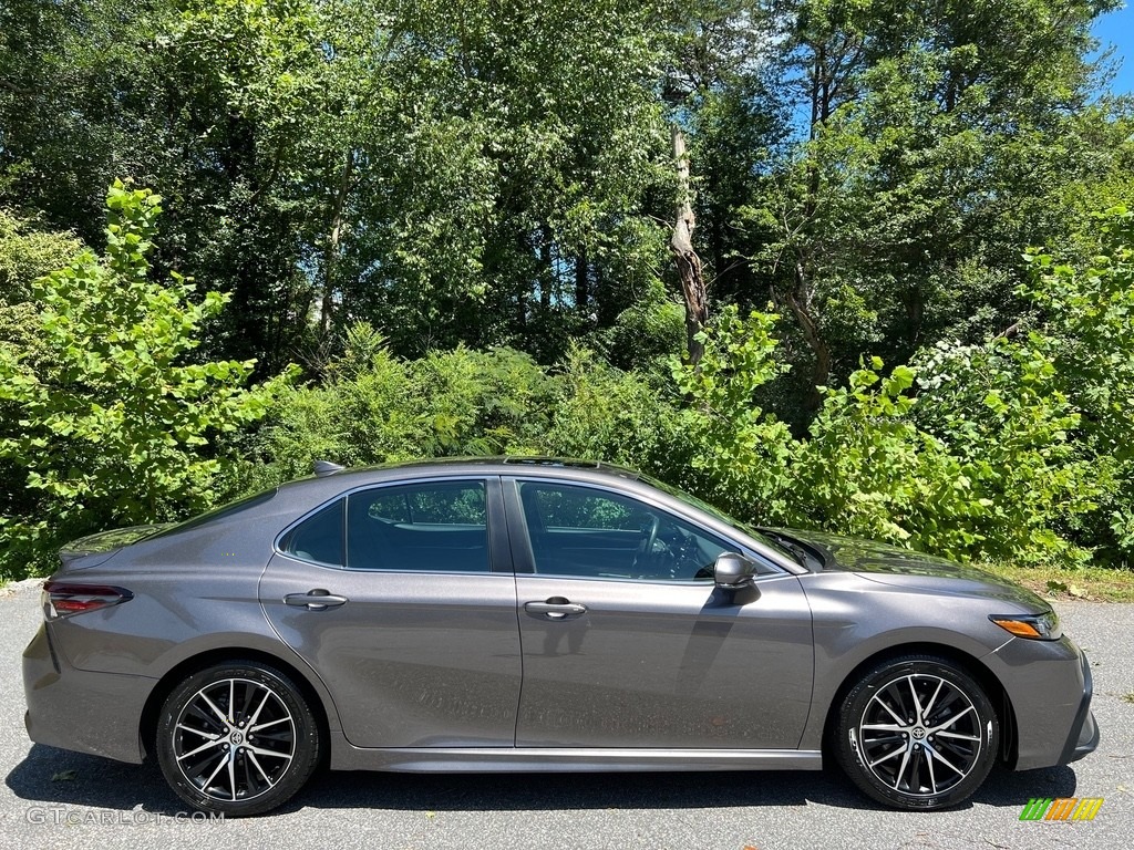 2022 Camry SE Hybrid - Predawn Gray Mica / Black photo #5