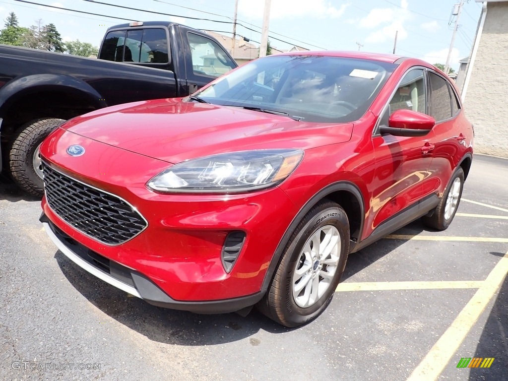 2020 Escape SE 4WD - Rapid Red Metallic / Dark Earth Gray photo #1
