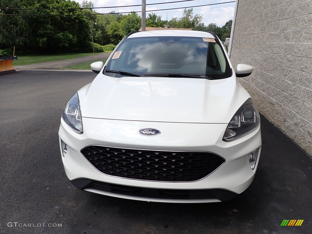 2020 Escape SEL 4WD - Star White Metallic Tri-Coat / Ebony Black photo #2