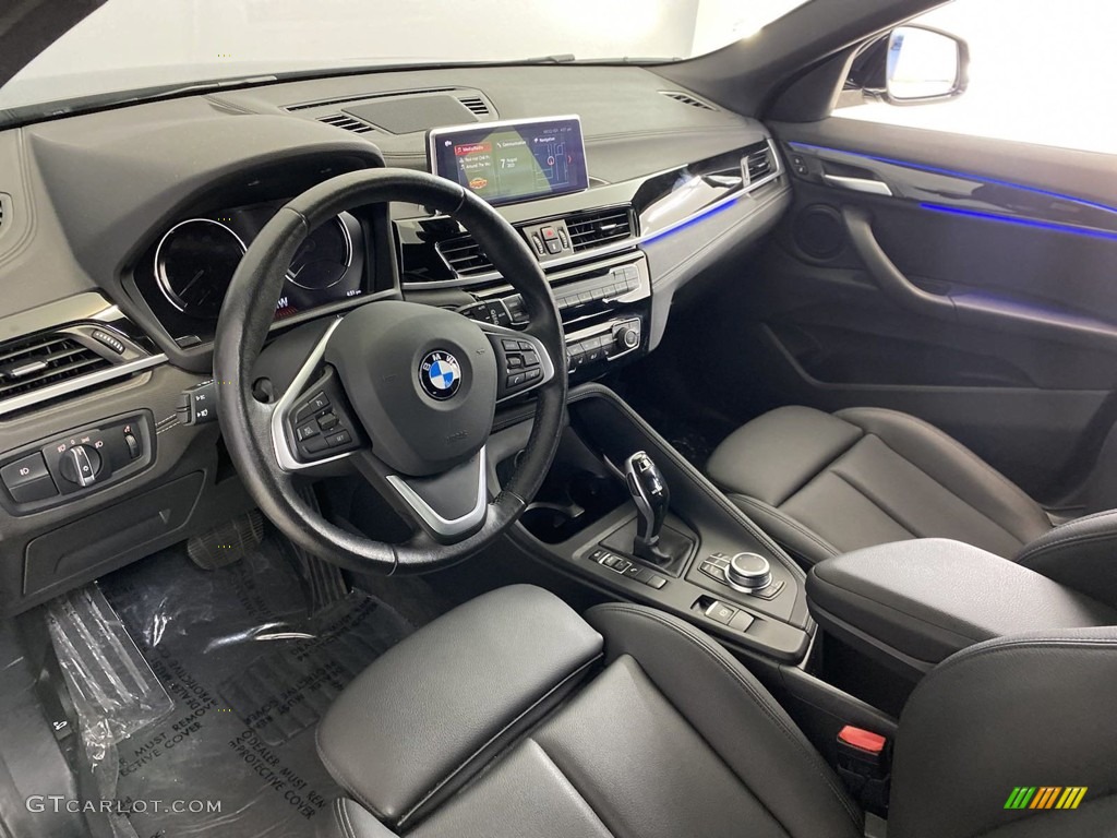 Black Interior 2020 BMW X2 sDrive28i Photo #146427947