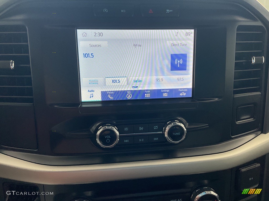 2021 F150 XLT SuperCrew 4x4 - Antimatter Blue / Medium Dark Slate photo #2