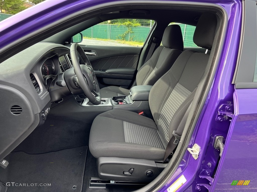 Black Interior 2023 Dodge Charger SXT Blacktop Photo #146428463