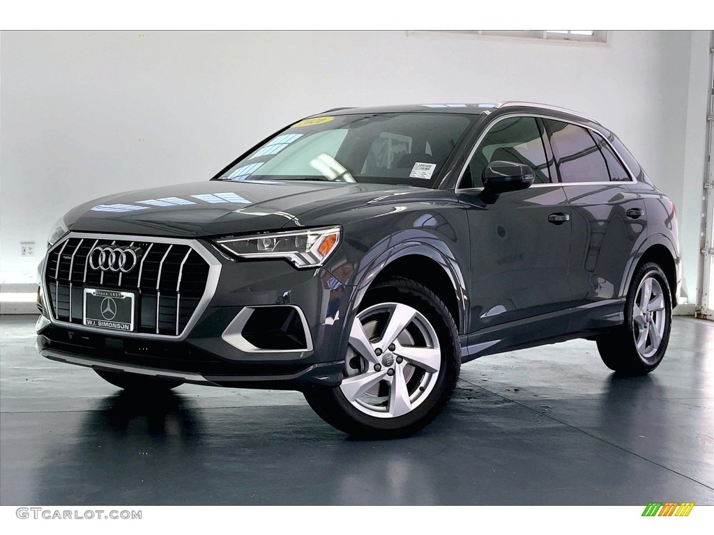 Chronos Gray Metallic 2020 Audi Q3 Premium Plus quattro Exterior Photo #146428559