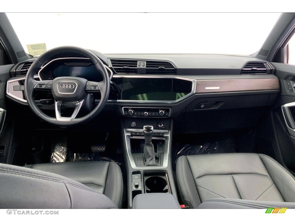 Black Interior 2020 Audi Q3 Premium Plus quattro Photo #146428613