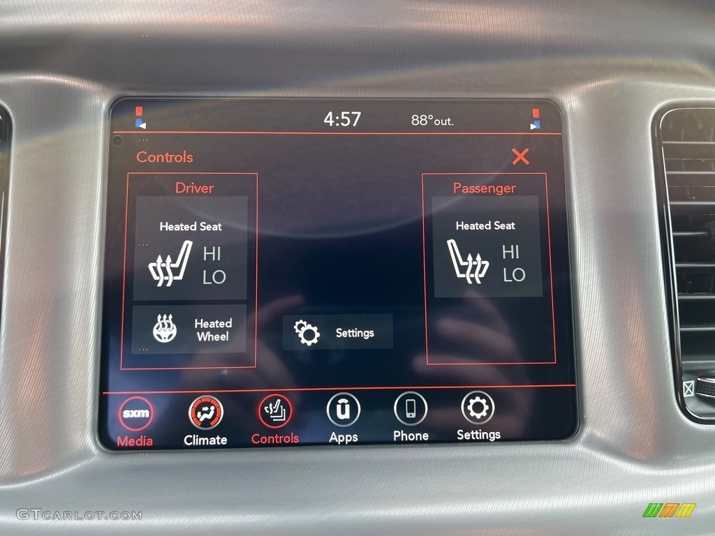 2023 Dodge Charger SXT Blacktop Controls Photo #146428670
