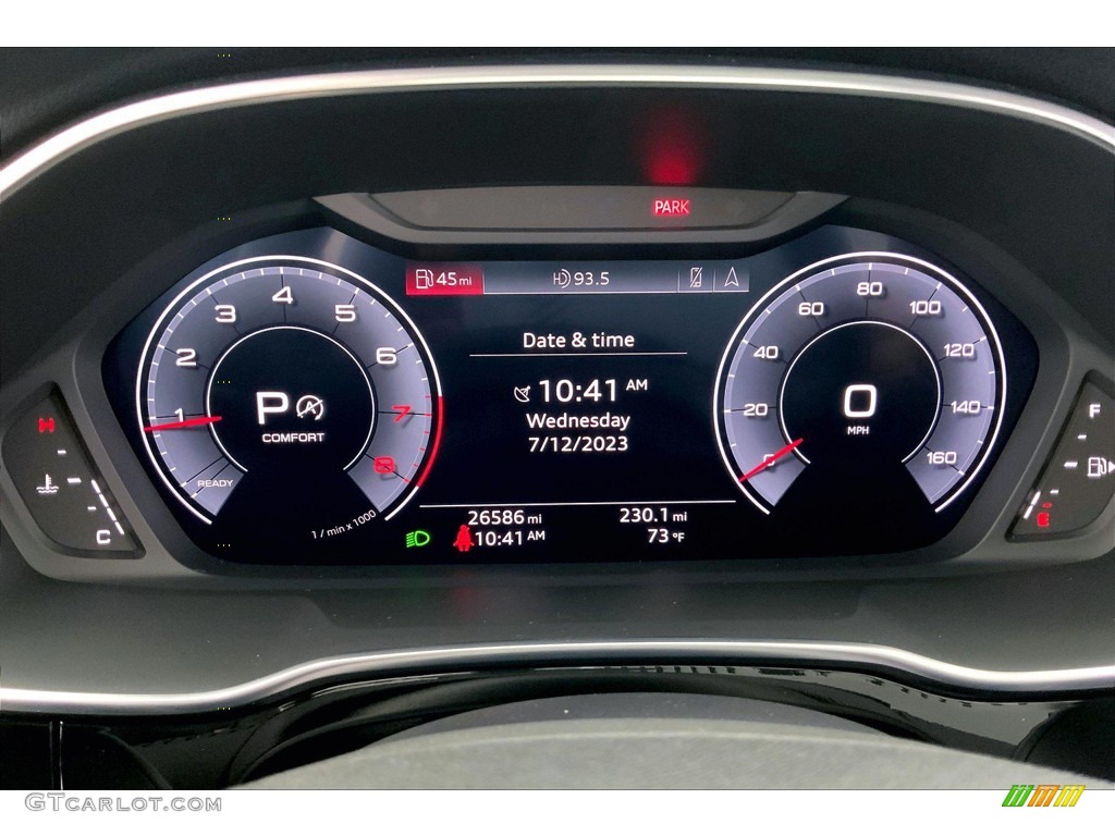 2020 Audi Q3 Premium Plus quattro Gauges Photos