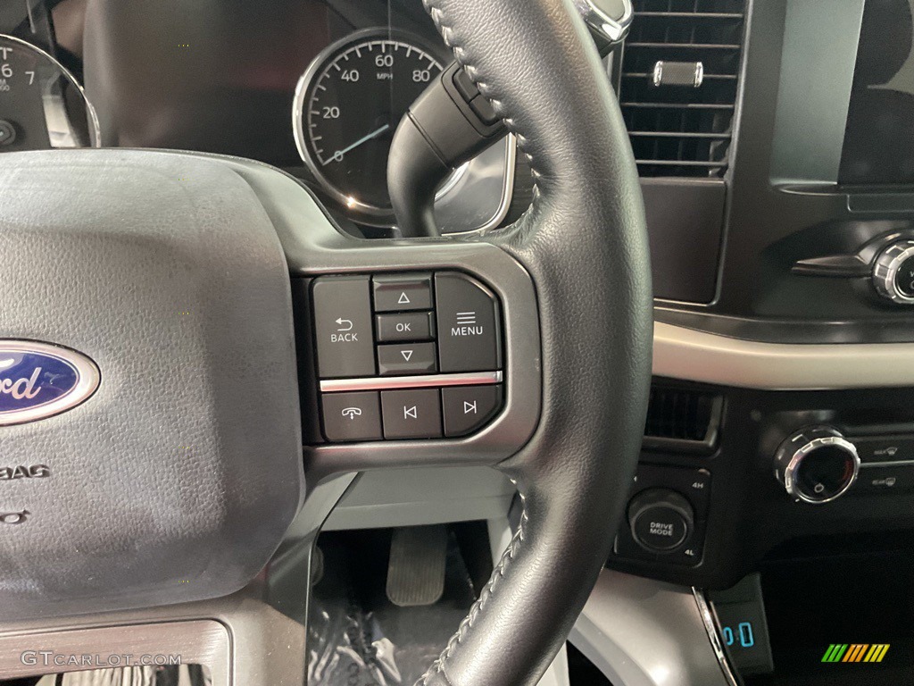 2021 F150 XLT SuperCrew 4x4 - Antimatter Blue / Medium Dark Slate photo #24