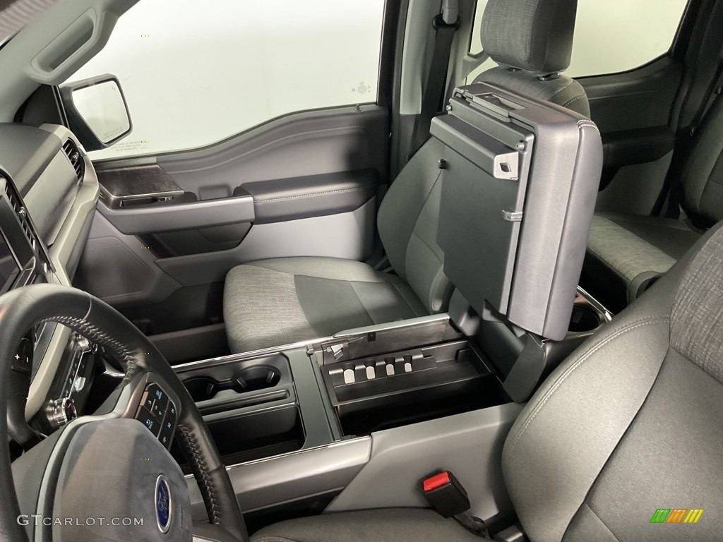2021 F150 XLT SuperCrew 4x4 - Antimatter Blue / Medium Dark Slate photo #28