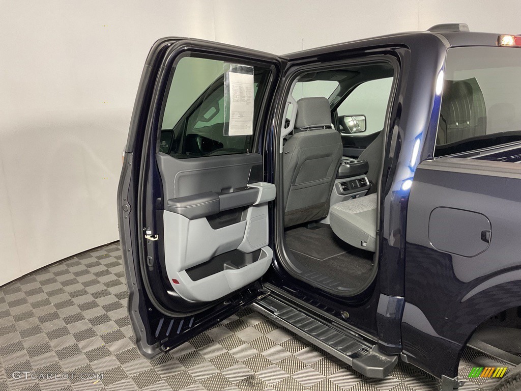 2021 F150 XLT SuperCrew 4x4 - Antimatter Blue / Medium Dark Slate photo #29