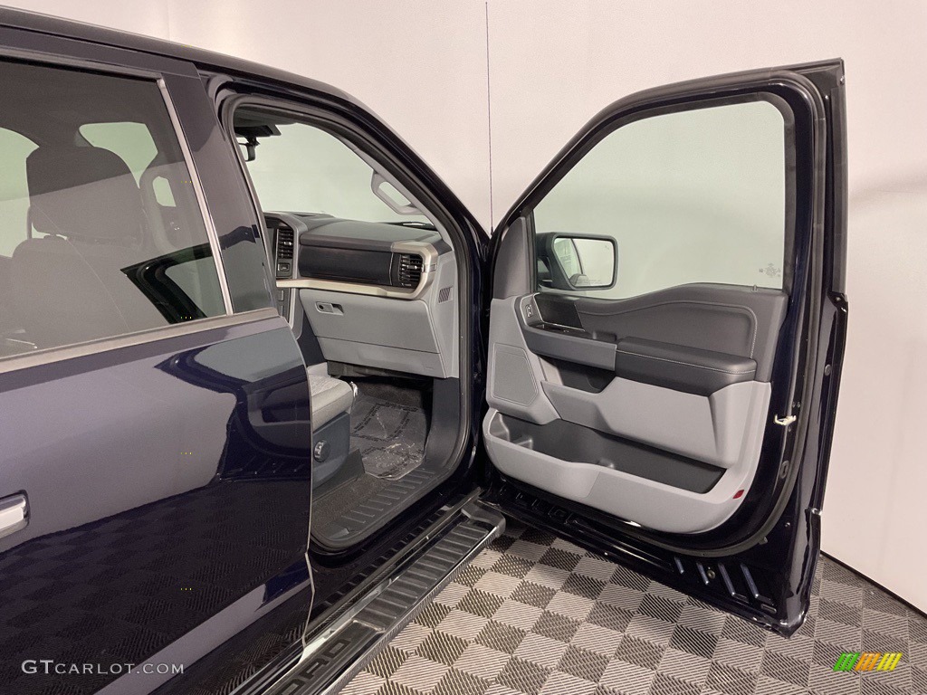 2021 F150 XLT SuperCrew 4x4 - Antimatter Blue / Medium Dark Slate photo #33