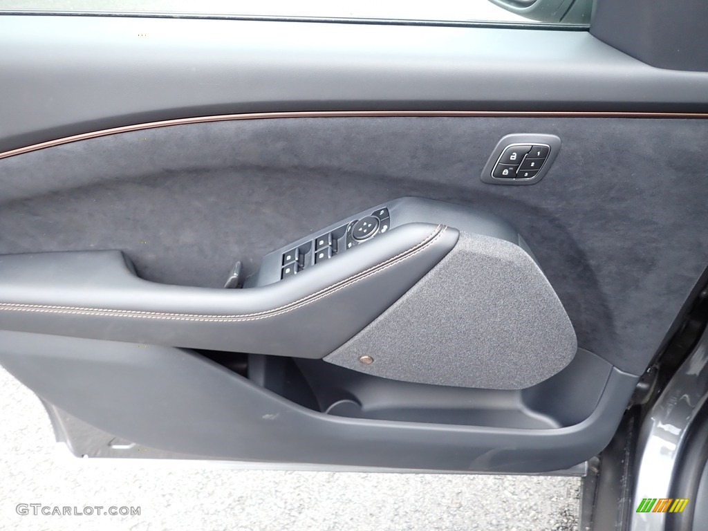 2023 Ford Mustang Mach-E GT eAWD Black Onyx/Copper Door Panel Photo #146428946