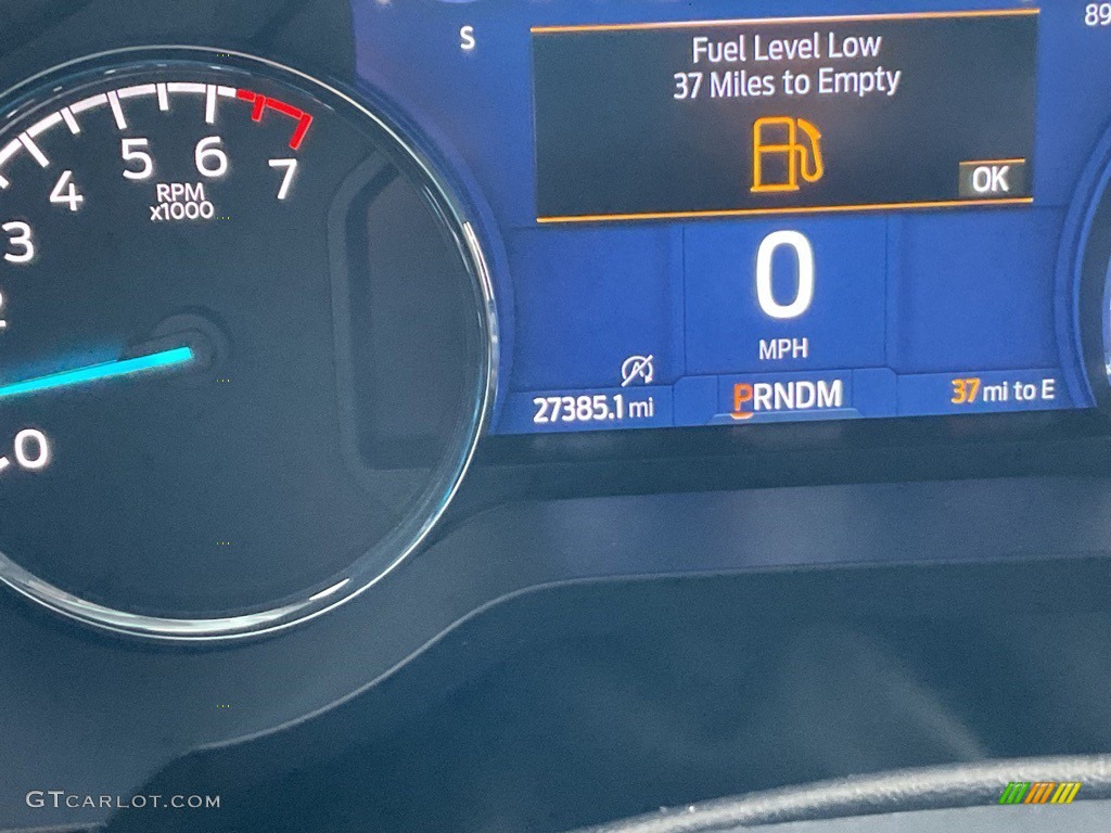 2021 F150 XLT SuperCrew 4x4 - Antimatter Blue / Medium Dark Slate photo #38