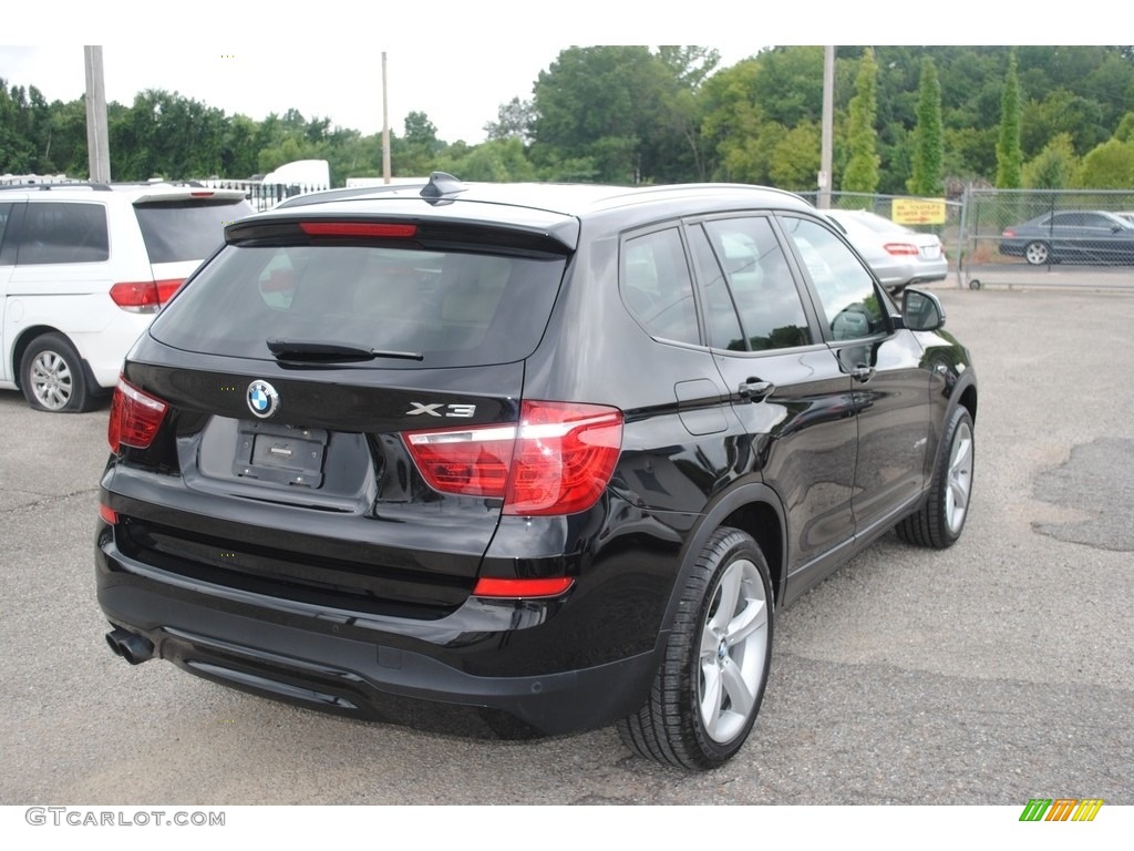 2017 X3 xDrive28i - Jet Black / Oyster photo #5