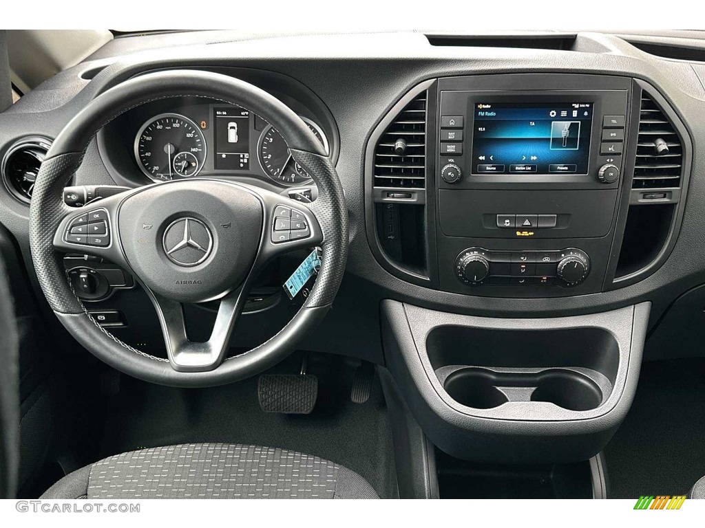 2022 Mercedes-Benz Metris Cargo Van Black Dashboard Photo #146429102