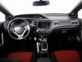 Black/Red 2014 Honda Civic Si Coupe Dashboard
