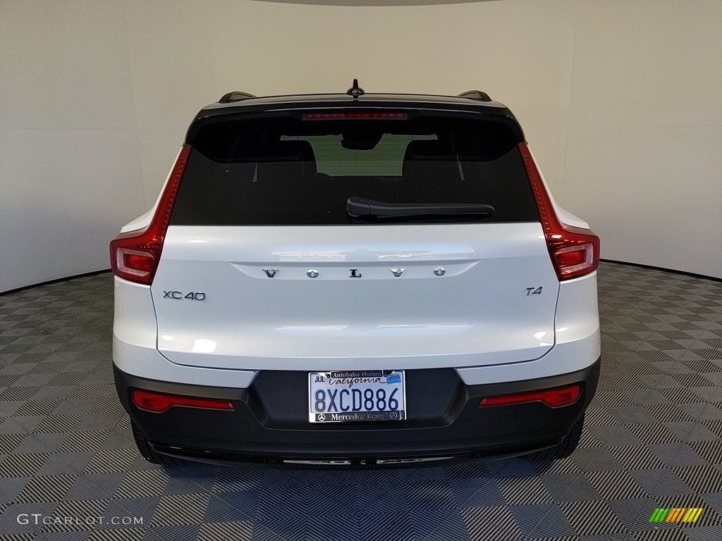 2021 XC40 T5 R-Design AWD - Crystal White Metallic / Charcoal photo #4