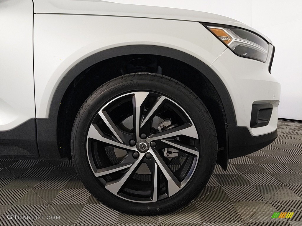 2021 XC40 T5 R-Design AWD - Crystal White Metallic / Charcoal photo #7