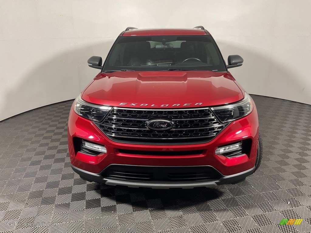 2020 Explorer XLT 4WD - Rapid Red Metallic / Ebony photo #5