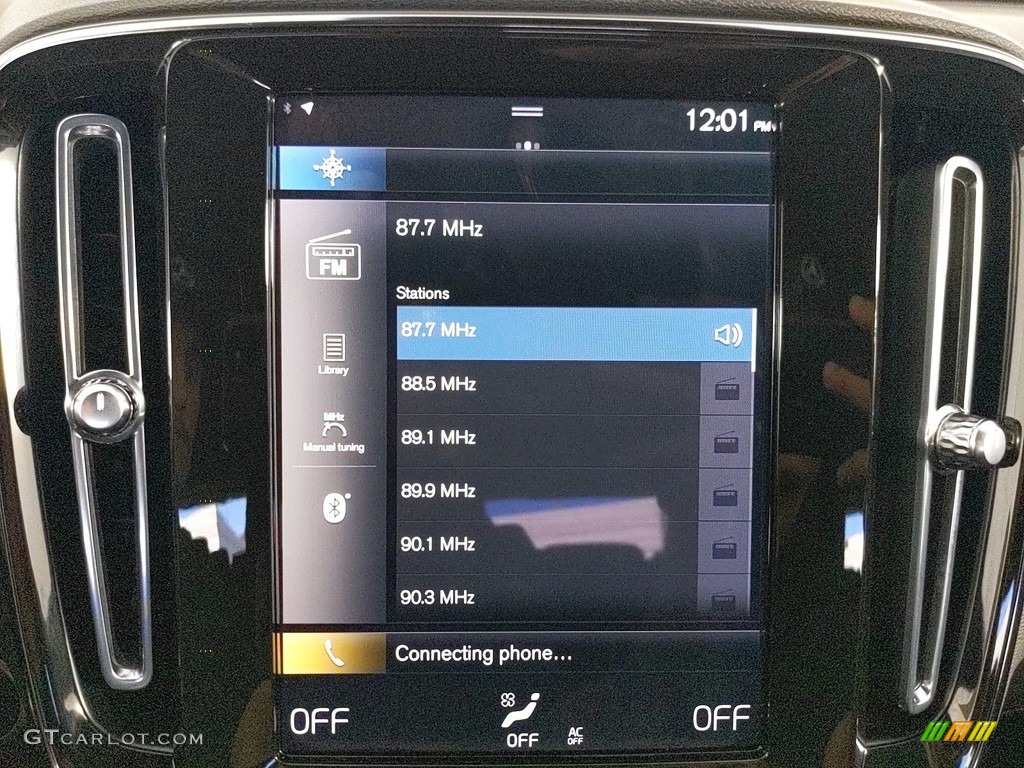 2021 XC40 T5 R-Design AWD - Crystal White Metallic / Charcoal photo #13