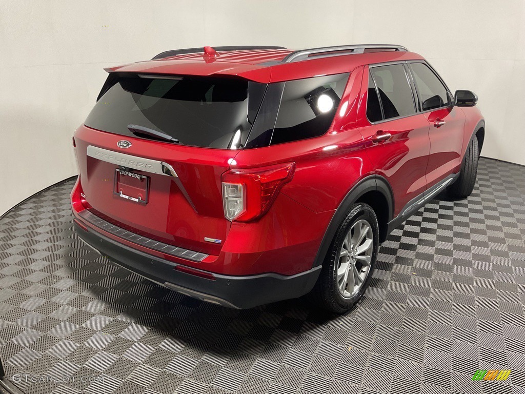 2020 Explorer XLT 4WD - Rapid Red Metallic / Ebony photo #16