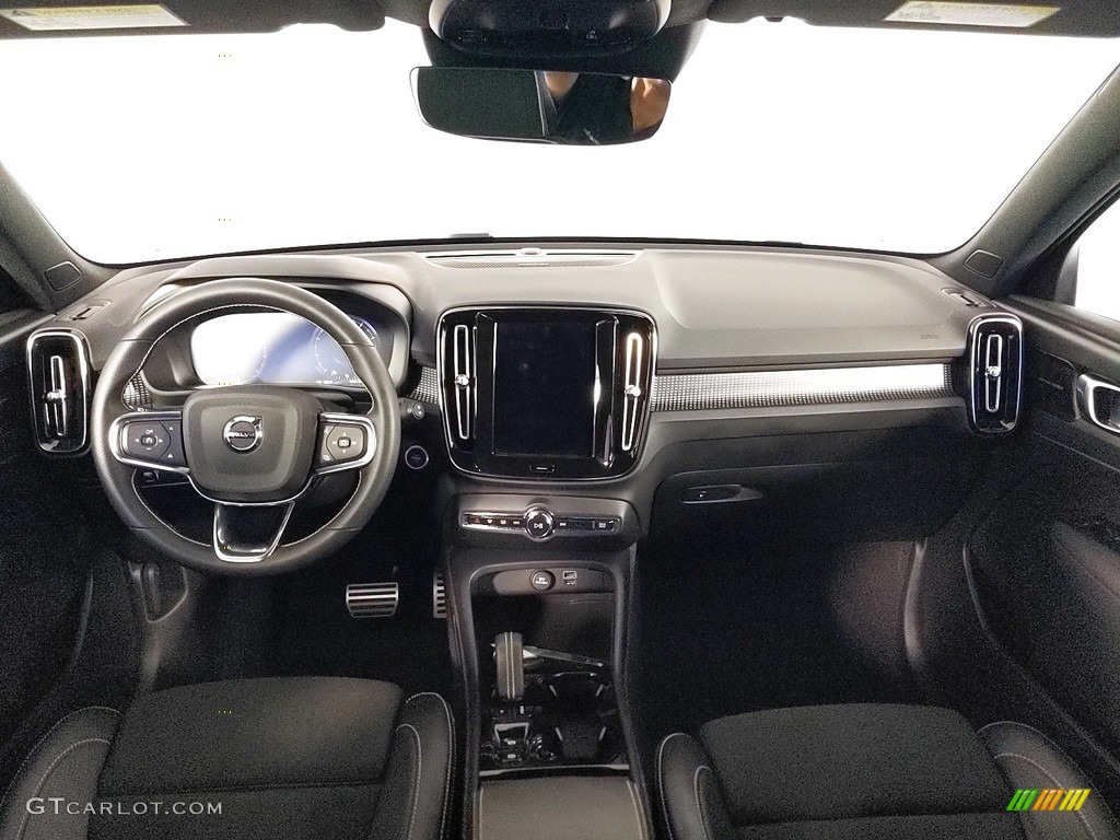 2021 XC40 T5 R-Design AWD - Crystal White Metallic / Charcoal photo #21
