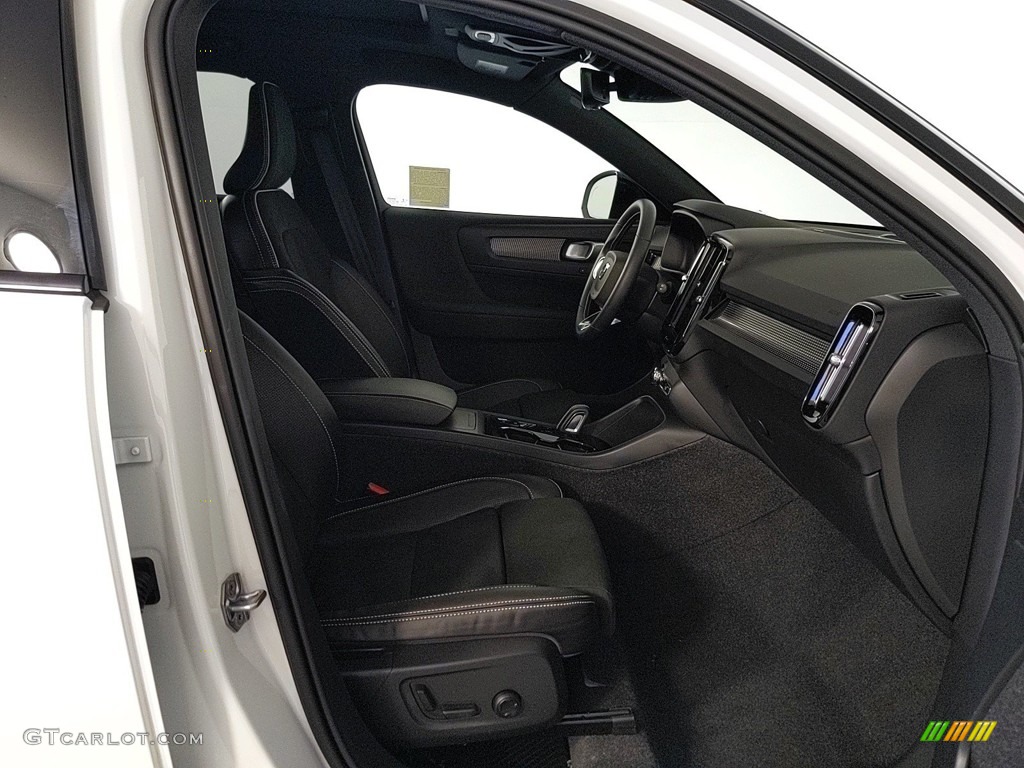 2021 XC40 T5 R-Design AWD - Crystal White Metallic / Charcoal photo #23