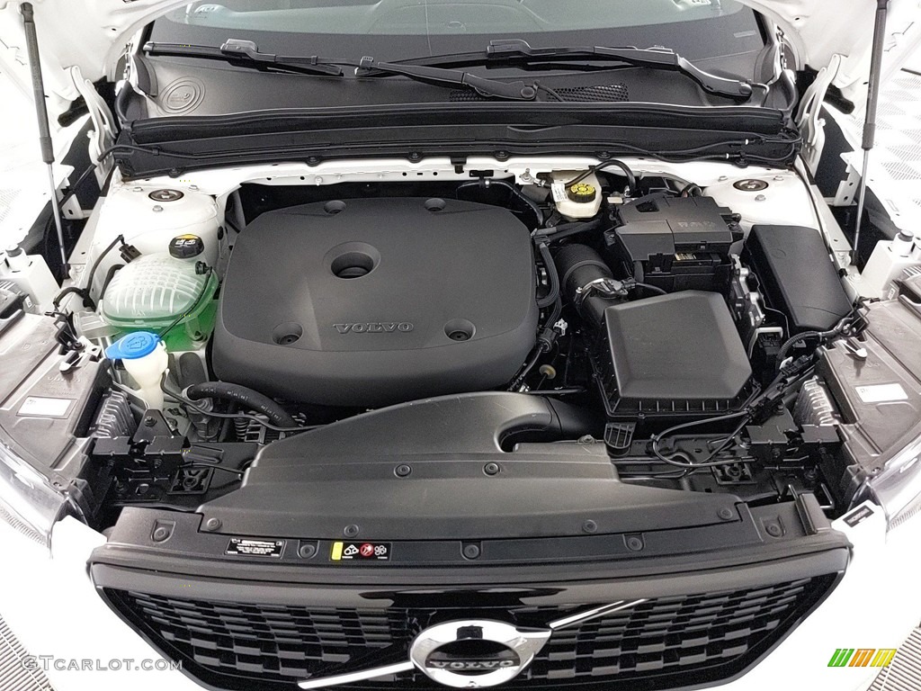 2021 XC40 T5 R-Design AWD - Crystal White Metallic / Charcoal photo #25