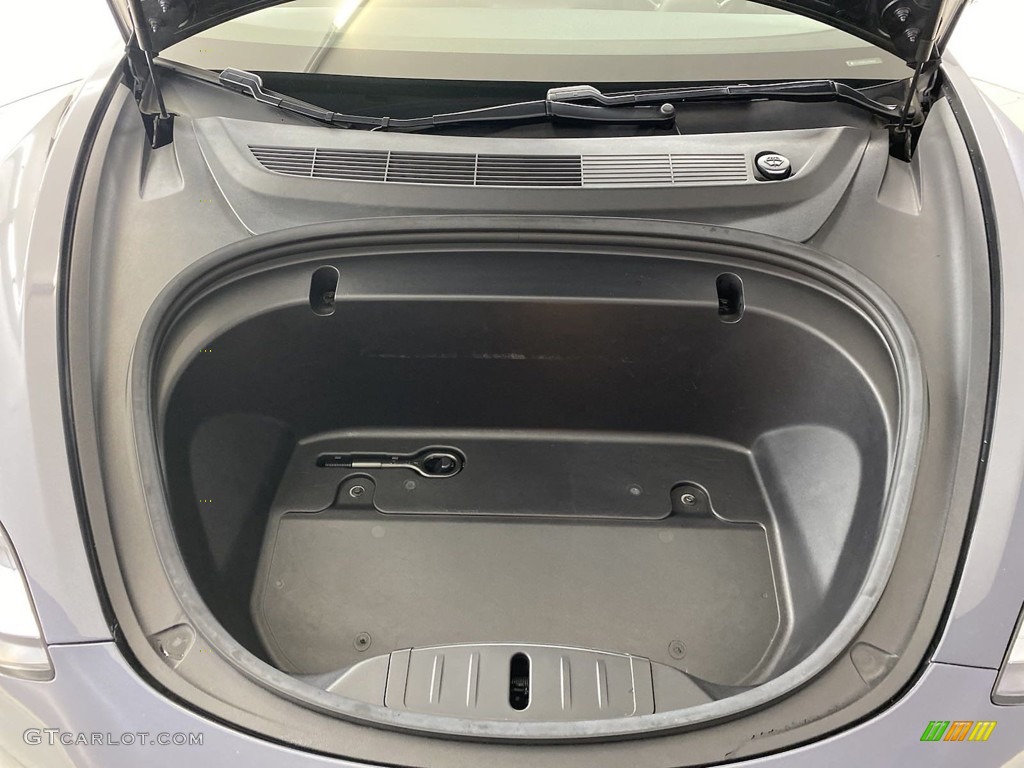 2020 Model 3 Long Range - Midnight Silver Metallic / Black photo #11