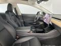 2020 Tesla Model 3 Black Interior Front Seat Photo