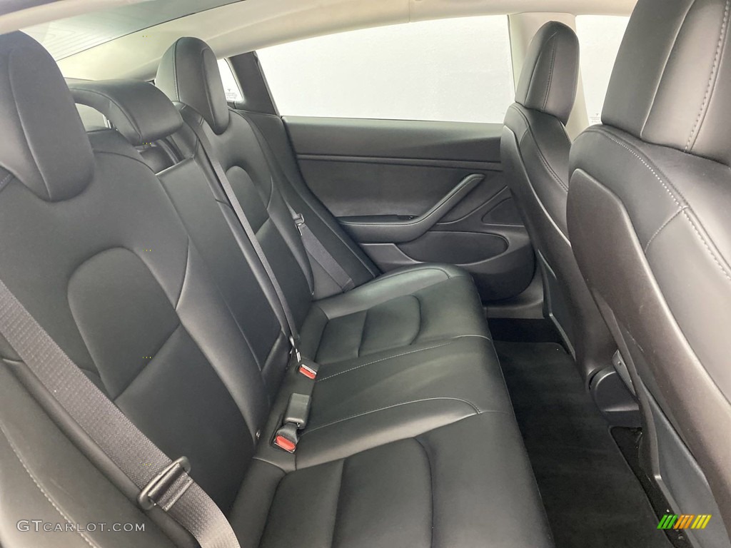 2020 Tesla Model 3 Long Range Rear Seat Photo #146429825