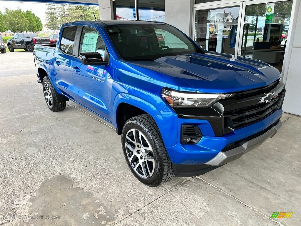Glacier Blue Metallic 2023 Chevrolet Colorado Z71 Crew Cab 4x4 Exterior Photo #146430078