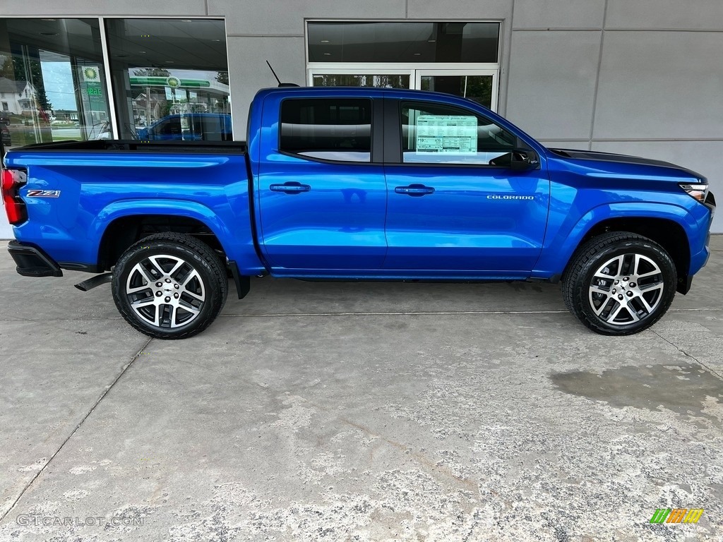 Glacier Blue Metallic 2023 Chevrolet Colorado Z71 Crew Cab 4x4 Exterior Photo #146430105