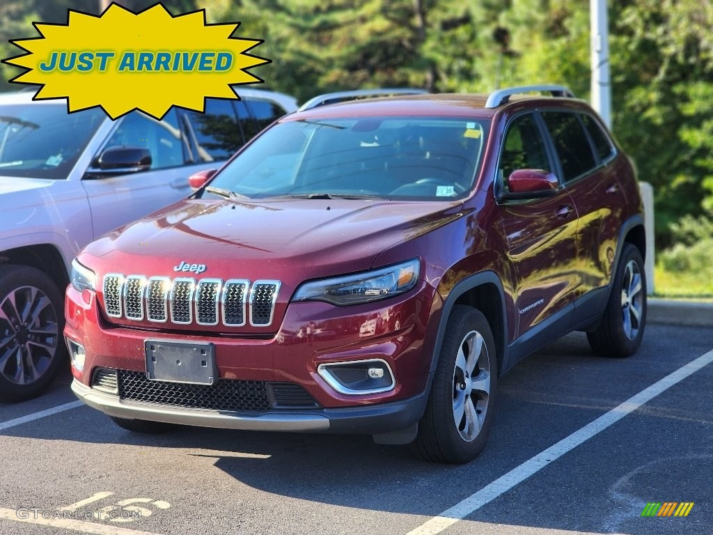 2020 Cherokee Limited 4x4 - Velvet Red Pearl / Black photo #1