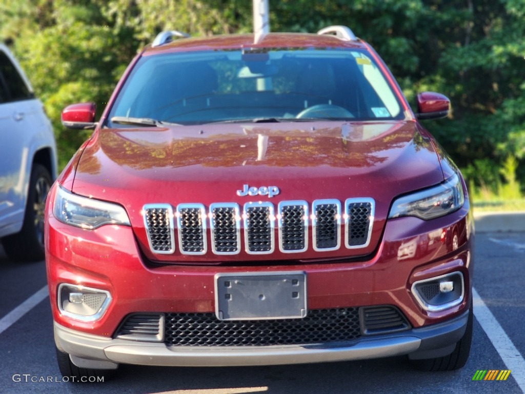 2020 Cherokee Limited 4x4 - Velvet Red Pearl / Black photo #2