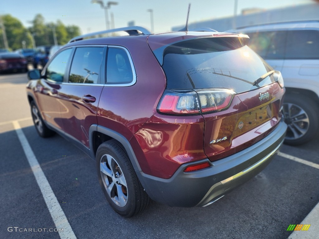 2020 Cherokee Limited 4x4 - Velvet Red Pearl / Black photo #4
