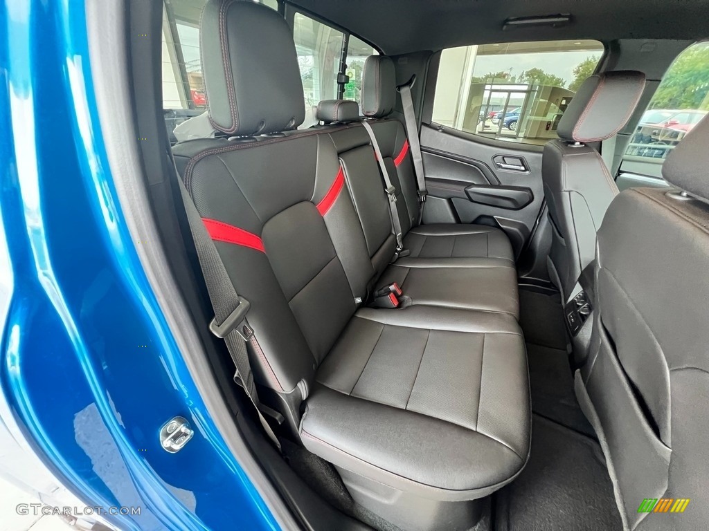 Jet Black/Adrenaline Red Interior 2023 Chevrolet Colorado Z71 Crew Cab 4x4 Photo #146430577