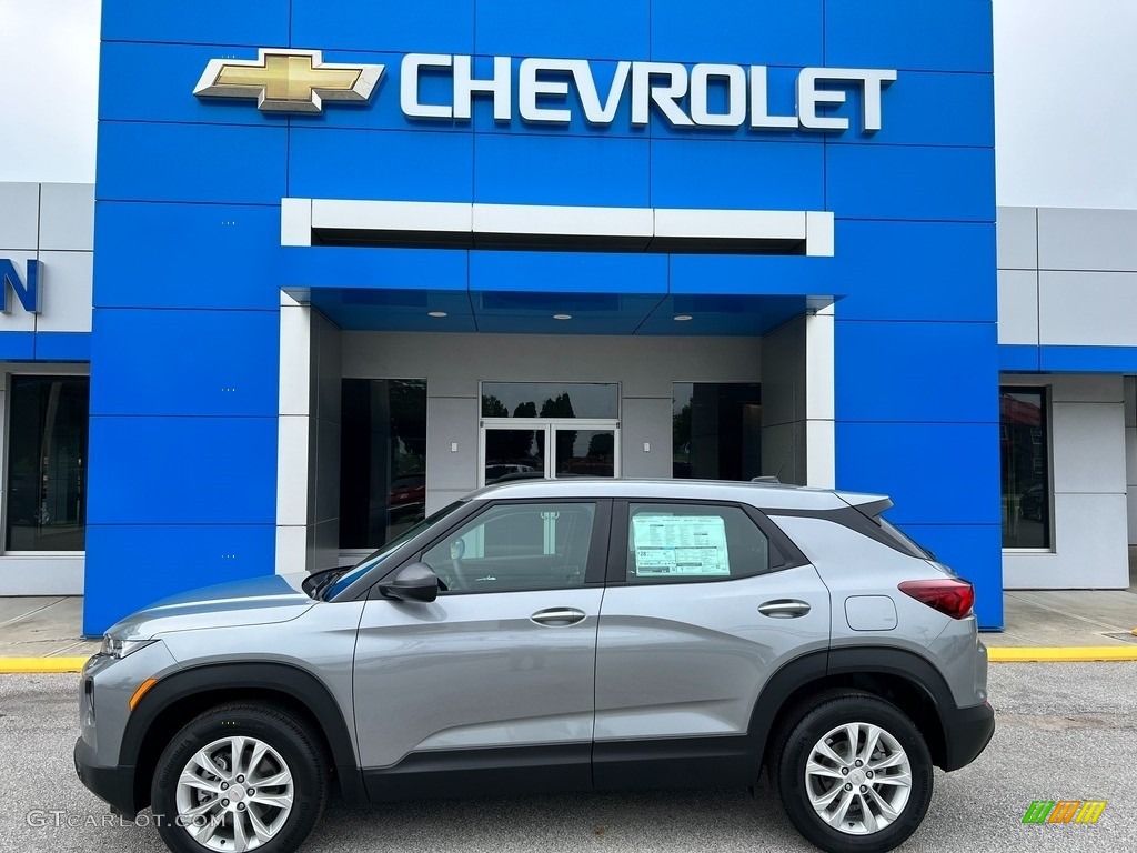 Sterling Gray 2023 Chevrolet TrailBlazer LS AWD Exterior Photo #146430622