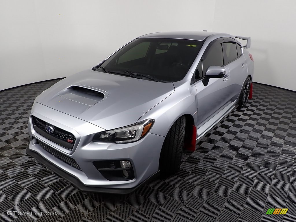 2017 WRX STI - Ice Silver Metallic / Carbon Black photo #7