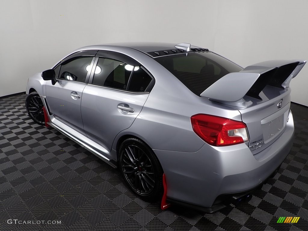 2017 WRX STI - Ice Silver Metallic / Carbon Black photo #9
