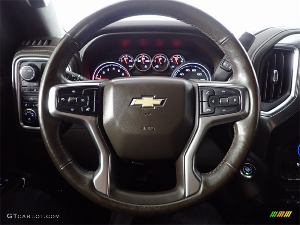 2020 Silverado 1500 LT Crew Cab 4x4 - Satin Steel Metallic / Gideon/­Very Dark Atmosphere photo #18